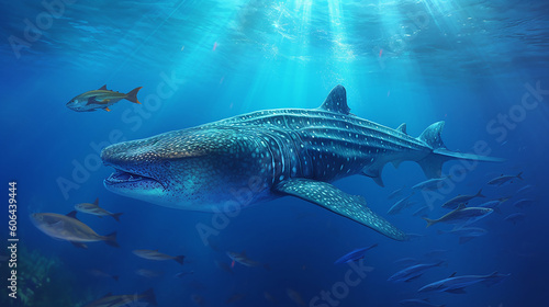 whale shark, Generative Ai © Nakron