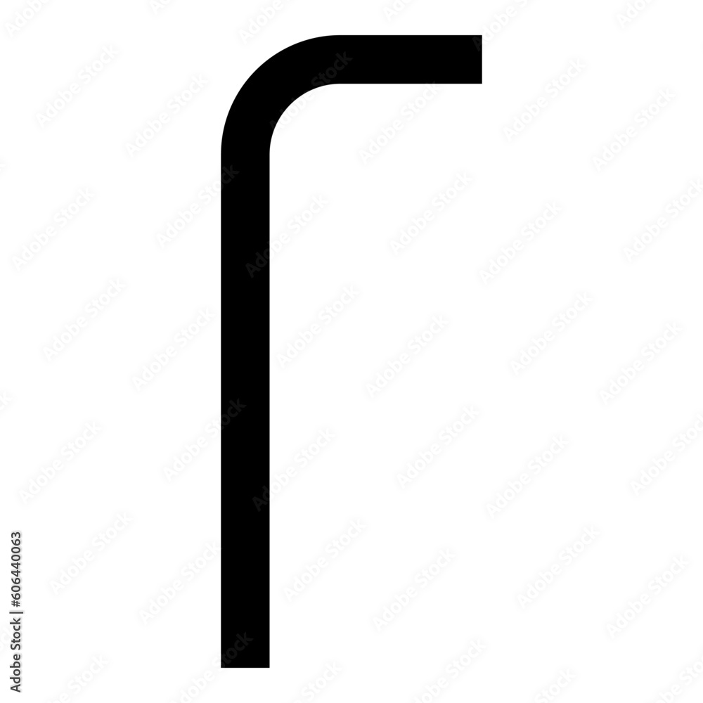 Hex key hex key wrenche tool fixing concept icon black color vector illustration image flat style Hex key hex key wrenche tool fixing concept icon black color vector illustration image flat style