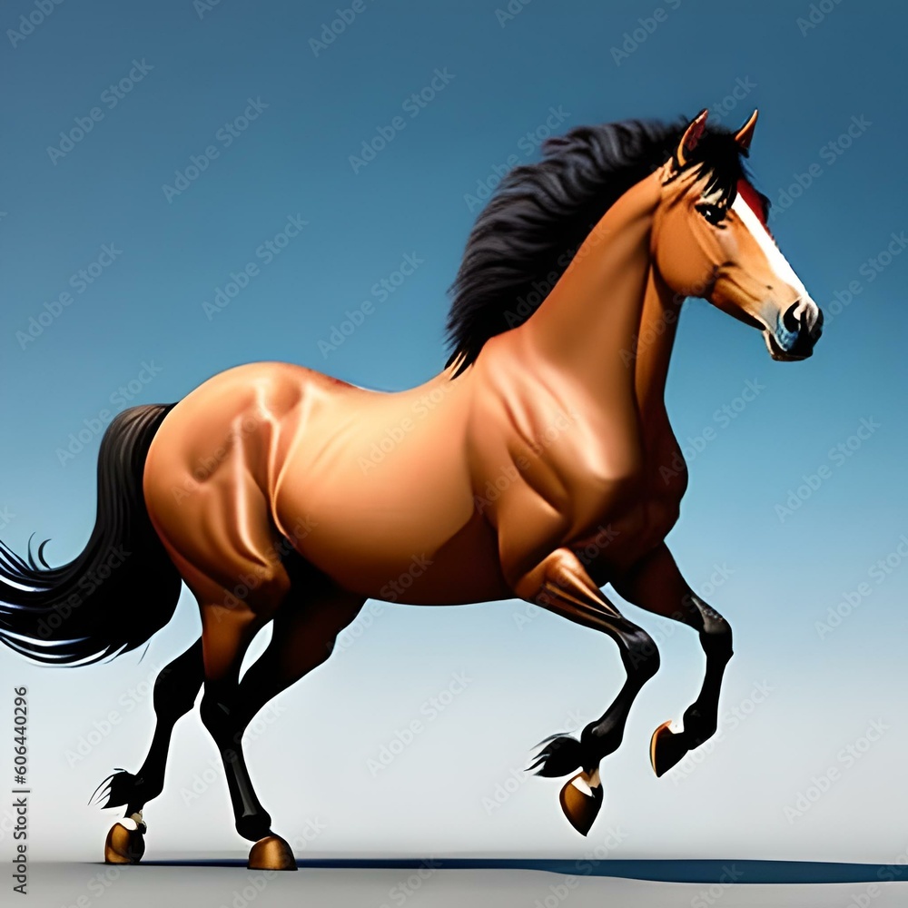 horse illustration design generative ai horse illustration design generative ai