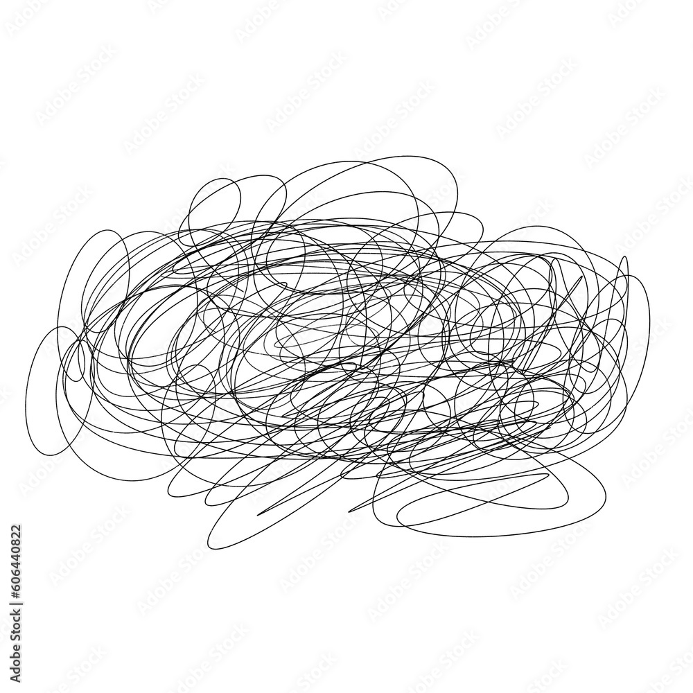 Scribble round black stroke cloud simple sketch Scribble round black stroke cloud simple sketch