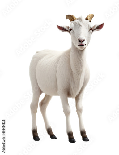 goat isolated on white background transparent png