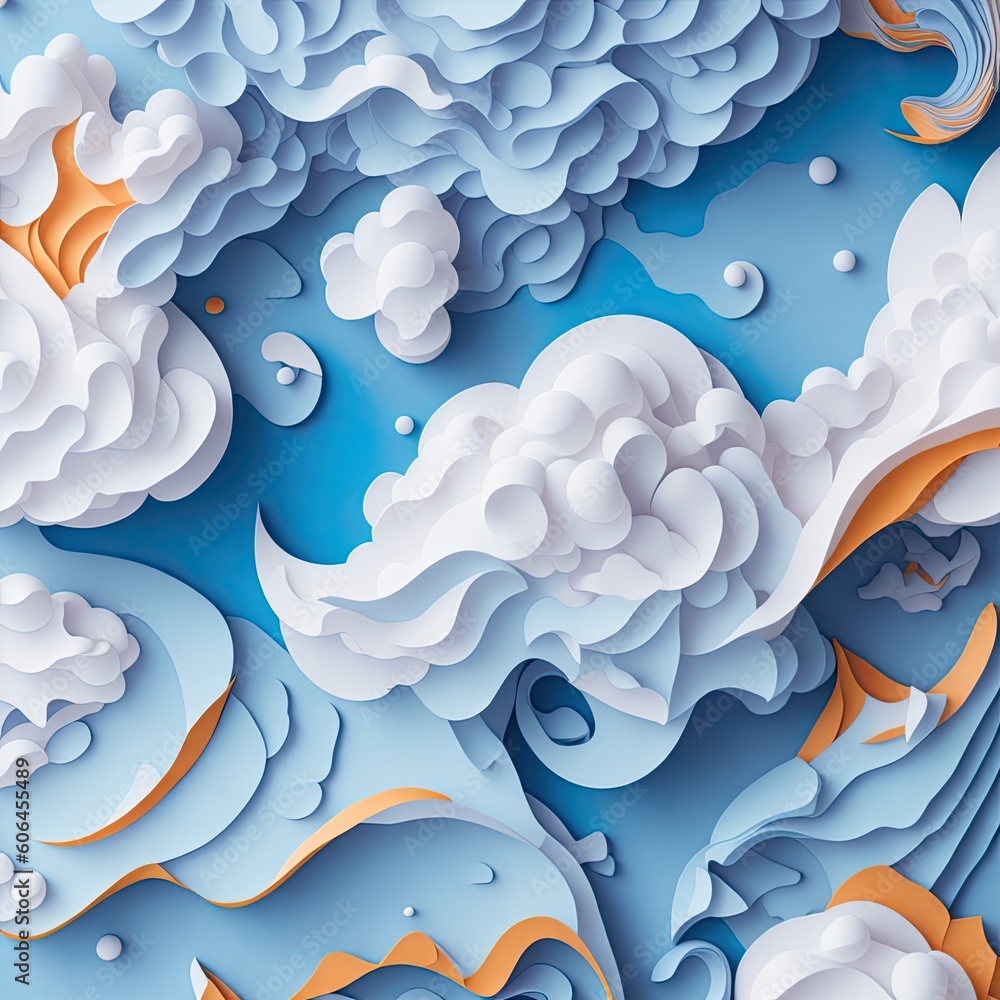 seamless pattern with clouds seamless pattern with clouds