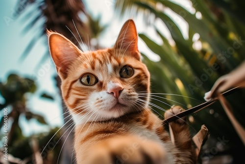Gato selfi
