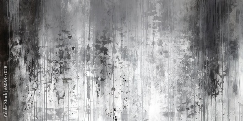 Dark scary background dark black concrete wall scary halloween background cement texture , generate ai © MstAsma