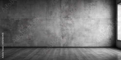 Grey background, Concrete, Generative AI