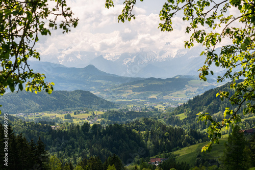 Summer landscape Windischgarsten Totes Gebirge, Upperaustria photo