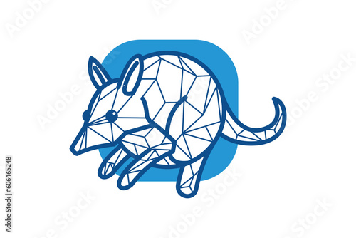 Mouse design line outline style