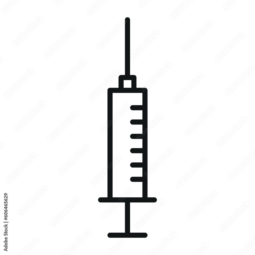 injections sign symbol vector icon injections sign symbol vector icon