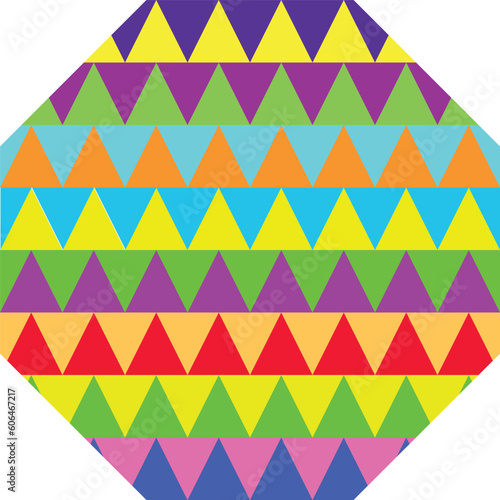 Multi Color pastel, rainbow vector texture in style. Beautiful illustration with octagonal and triangle. Backgrounds for mobile phones, laptops, photos, web, white background,