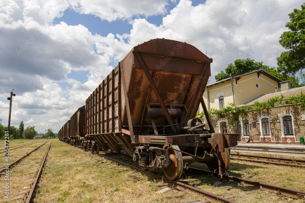 Bunker for grain transportation near the Bulboaca railway station, Republic of Moldova Bunker for grain transportation near the Bulboaca railway station, Republic of Moldova