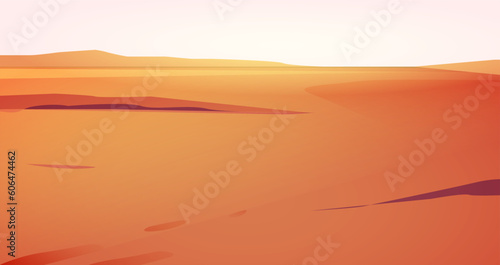 sand dunes in the desert