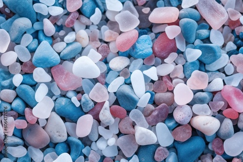 many beautiful clean sea pebbles as a natural texture  ai tools generated image