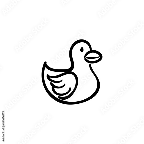 Fotografia bird icon. design sign simple icon