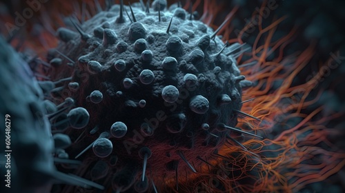 Alien virus cell