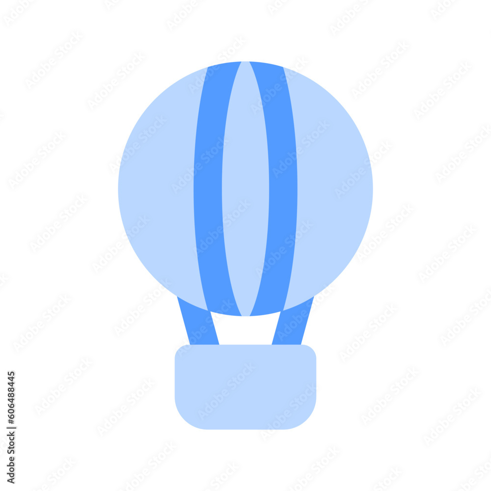 hot air balloon duotone icon hot air balloon duotone icon