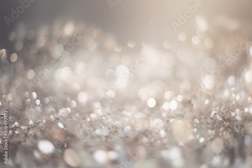 Ai generated illustration of abstract glitter background