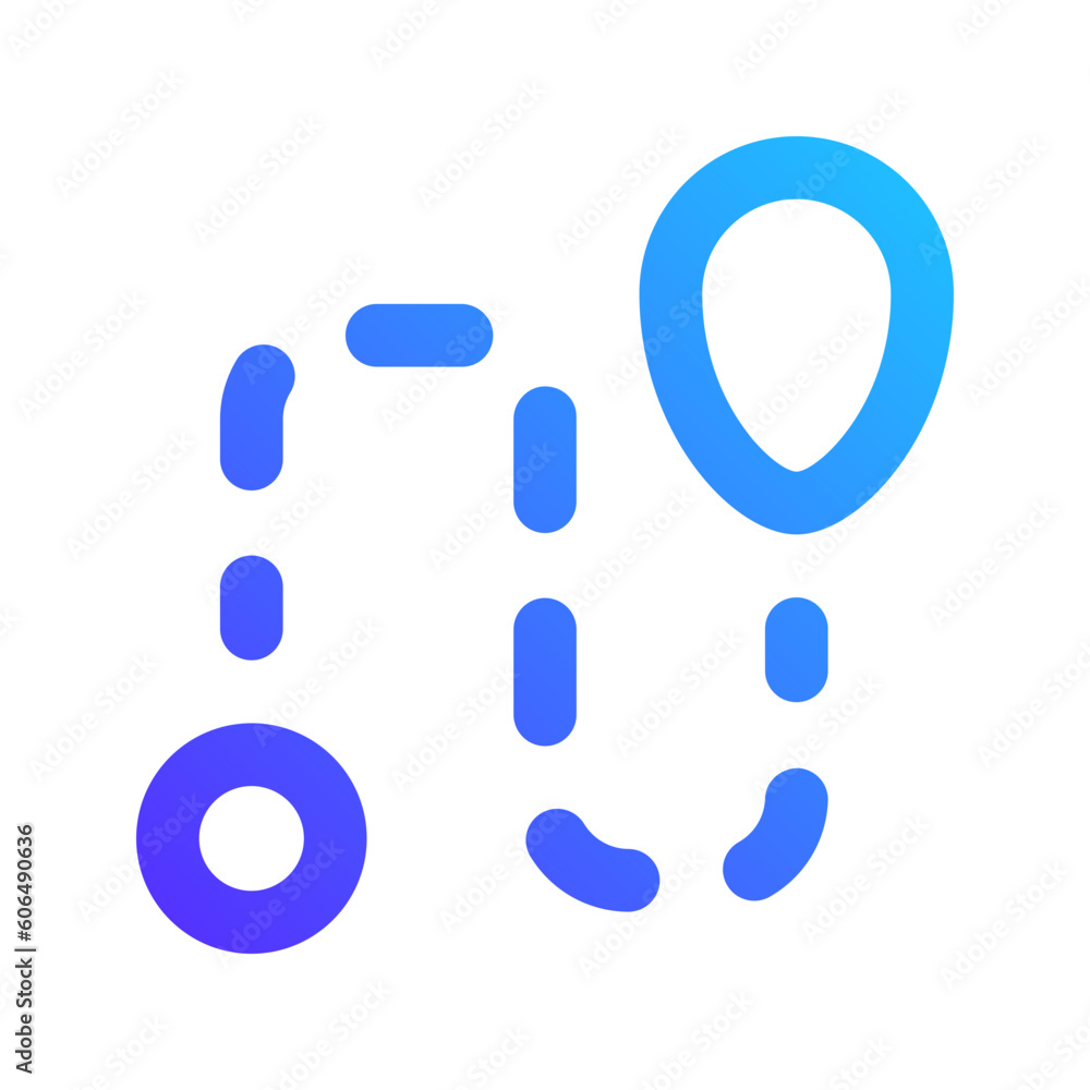 destination gradient icon destination gradient icon