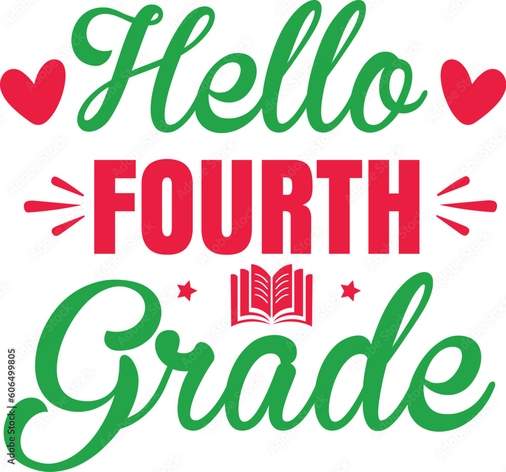 hello fourth grade svg hello fourth grade svg