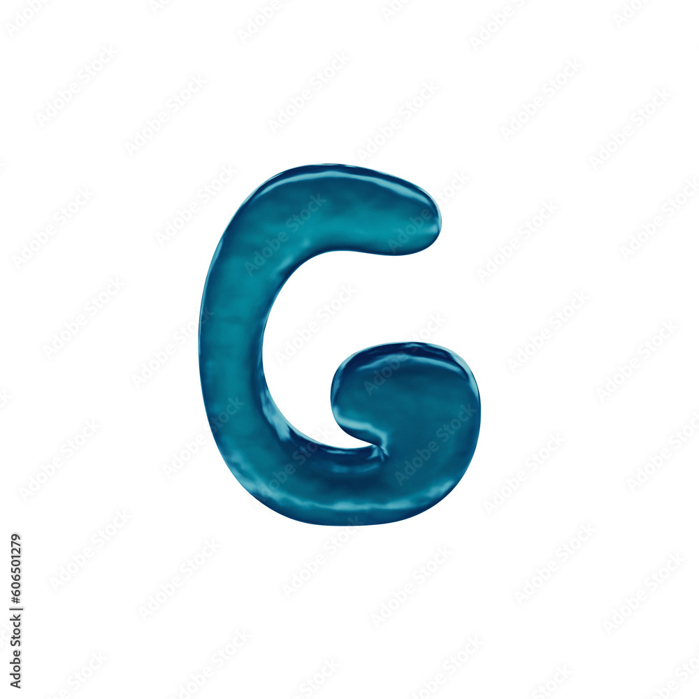 Water Dancing 3D Alphabet or PNG Letters Water Dancing 3D Alphabet or PNG Letters