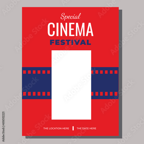 Movie Night Event Flyer Layout