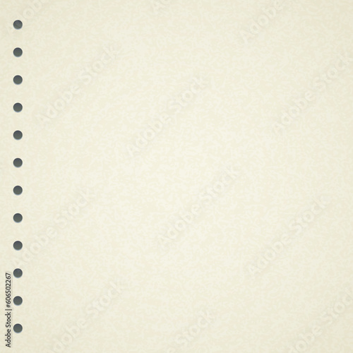 Empty Old Note Paper Vector Illustration © Apoloart