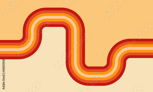 Vintage Striped Backgrounds, Posters, Banner Samples, Retro Colors from the 1970s 1980s, 70s, 80s, 90s. retro vintage 70s style stripes background poster lines. shapes vector design graphic 1980s