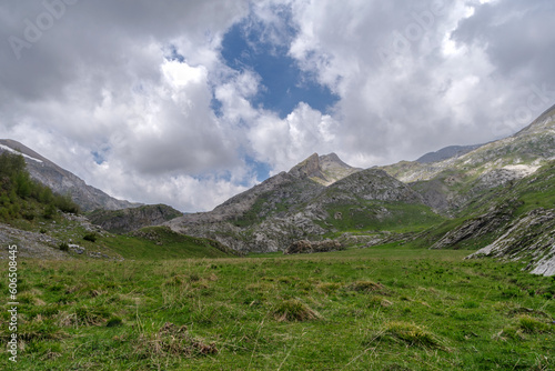 Ligurian Alps, Colle dei Signori mountain pass, Piedmont region, boundary between Italy and France