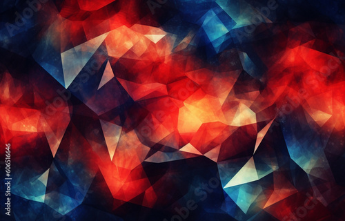 Abstract Diamond Background made with AI generative technology © The Picture House