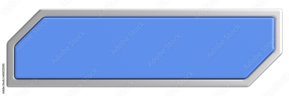 3D button. Empty button. 3D illustration. 3D button. Empty button. 3D illustration.