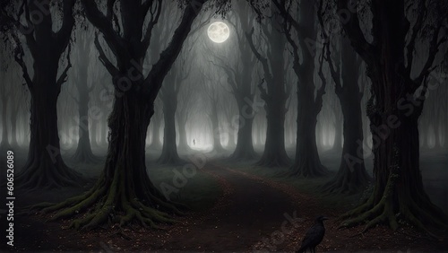 night in the forest © Alex