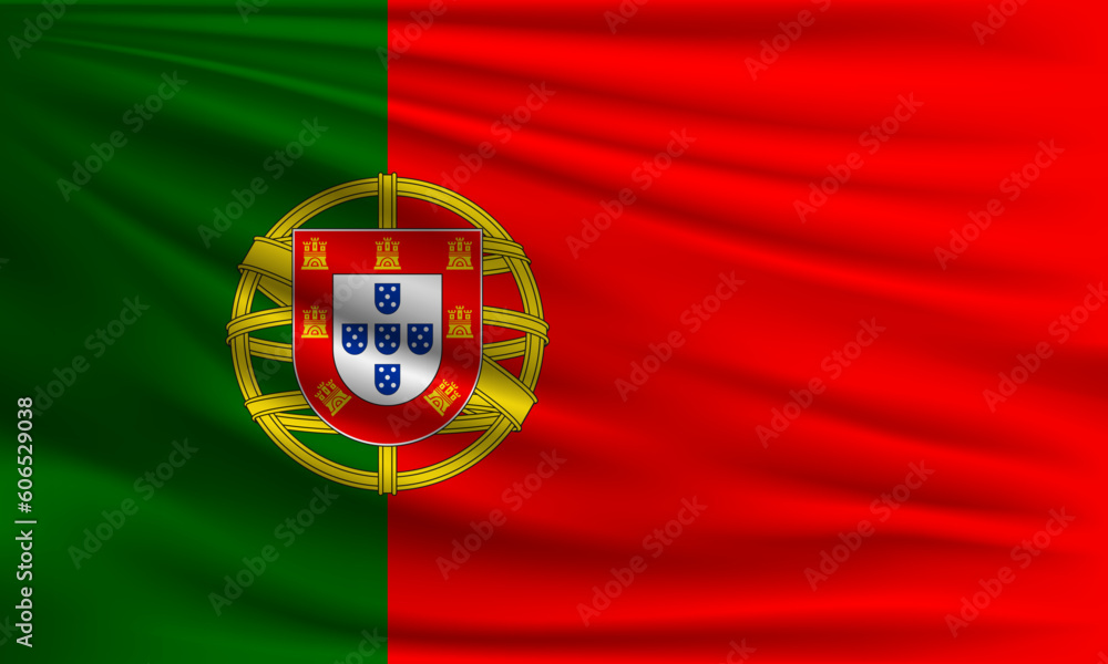 Vector flag of Portugal Vector flag of Portugal