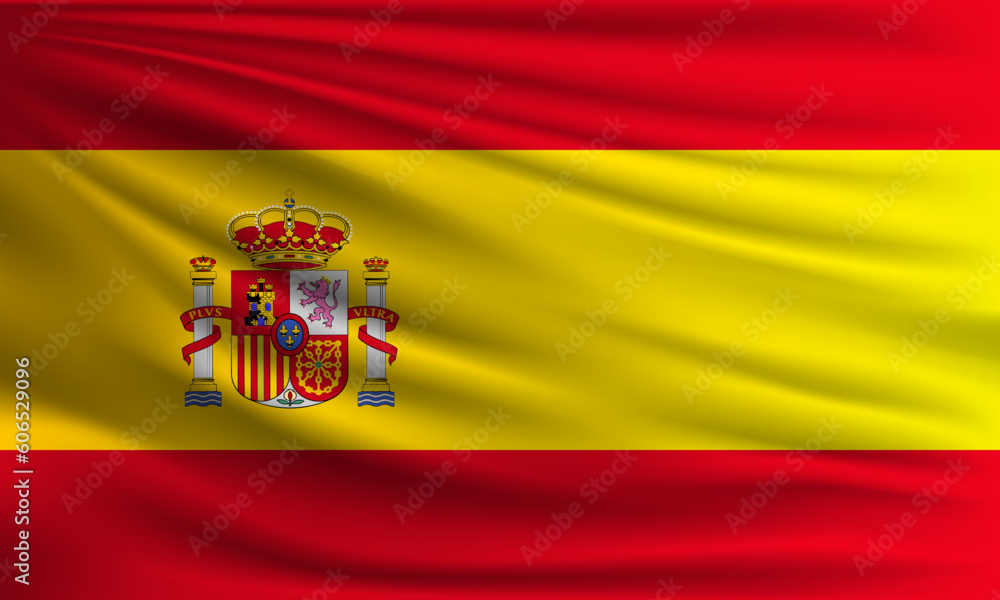 Vector flag of Spain Vector flag of Spain