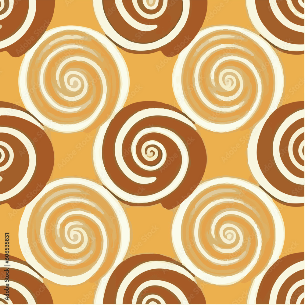 cute simple cinnamon roll pattern, cartoon, minimal, decorate blankets, carpets, for kids, theme print design
