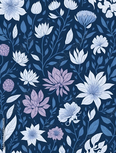 Timeless Delicate Bloom Patterns: Elevate Your Projects with Charm and Sophistication