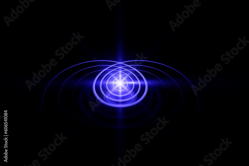 blue planet earth light lens flare