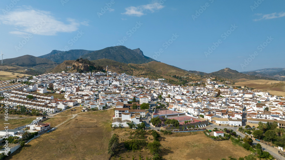 vista del bonito pueblo de Ardales en la provincia de Málaga, España