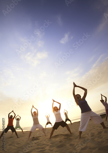 Ignite your inner peace and promote holistic well-being with this captivating yoga image. Ideal for wellness blogs, magazines, and inspirational content. 