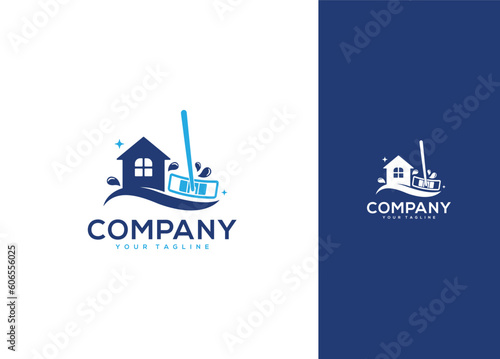 Cleaning Logo Design - Logo Design Template