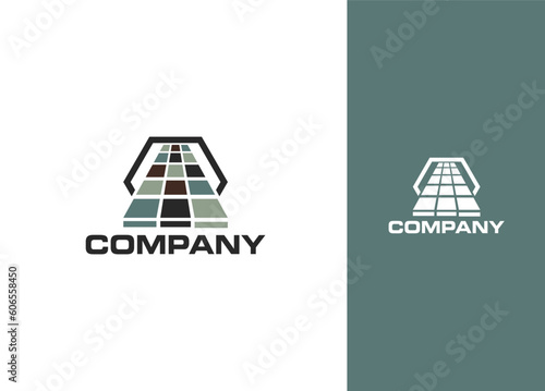 Flooring Logo Design - Logo Design Template
