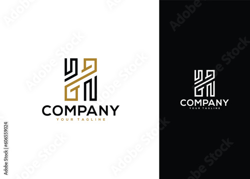 Letter H Logo Design - Logo Design Template