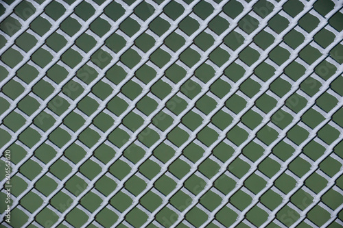 metal grid background