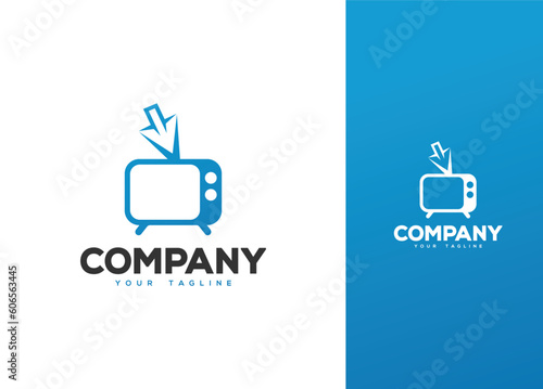 Technology Logo Design - Logo Design Template 