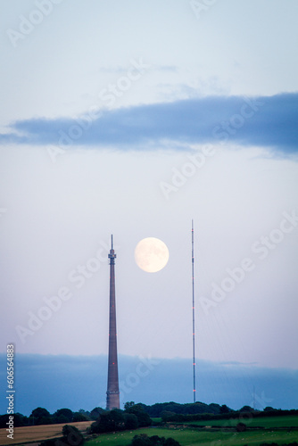 Emley Moon Two Towers