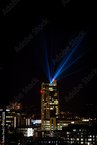 Obraz na plátně The Dalek Leeds Light Night