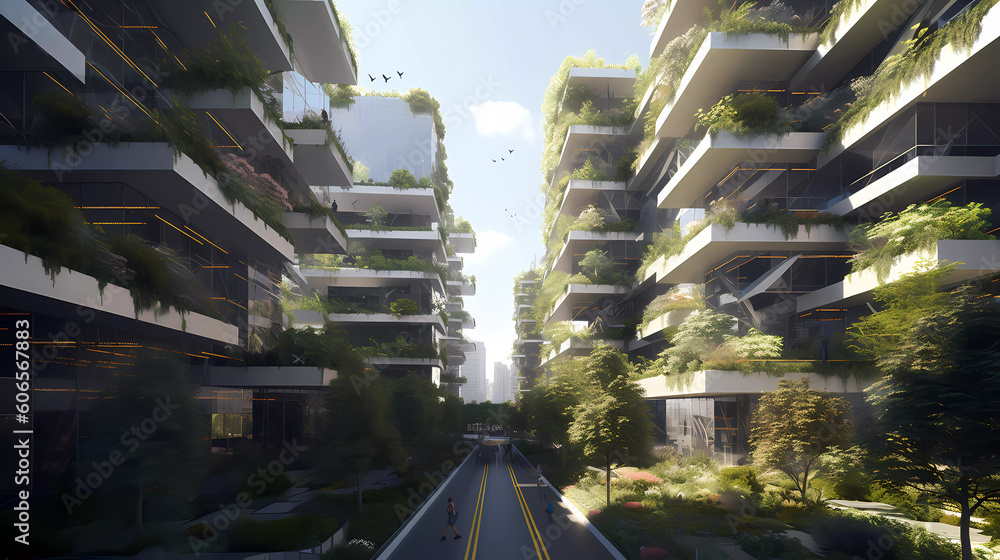 Nature-infused Urban Landscapes of the Future