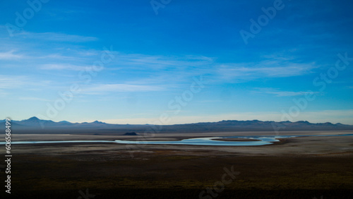 Laguna LLancanelo area protegida de Malargue ,Mendoza Argentina