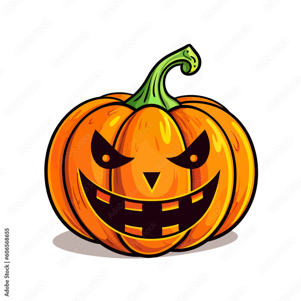 Halloween pumpkin isolated on white background. Halloween pumpkin isolated on white background.