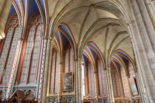 La cathédrale Sainte Croix, de style gothique, ville de Orléans, département du Loiret, France