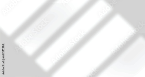 Realistic blurred natural light leaves, palm and window shadow overlay on wall paper or frames texture, abstract background, summer, spring, autumn for product presentation podium and mockup seasonal.