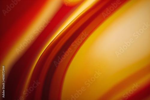 Ambient Red and Orange Swoosh Bokeh Blurred Depth of Field